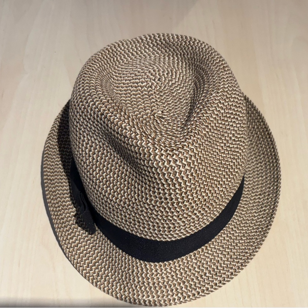 Nine West | woven straw fedora hat
